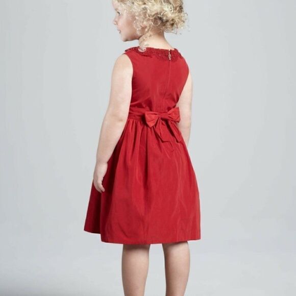Jason WU Little Girl's Red Neiman Marcus Dress Size 4T - Picture 2 of 6